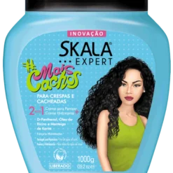Skala Expert Mais cachos Hair Cream And Conditioner Strengthens And Moisturizes All Types of Curly Hair - 1kg