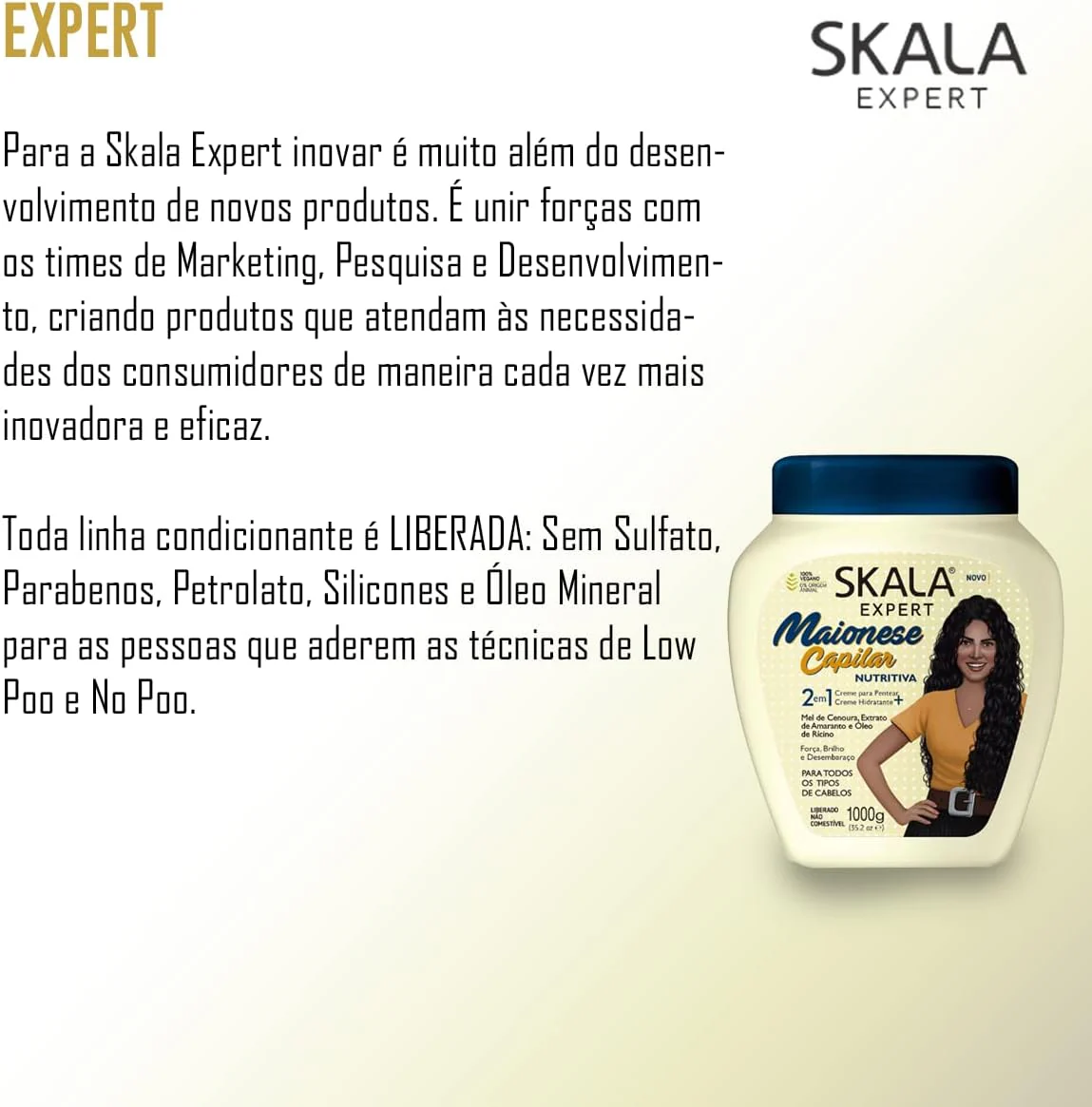 Skala Expert Nutritious Capillary Mayonnaise Hair Treatment Conditioning Cream - Image 2
