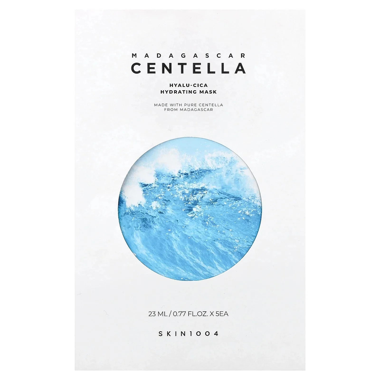 SKIN1004-Madagascar Centella Hyalu-Cica Hydrating Mask 23ml x 5ea