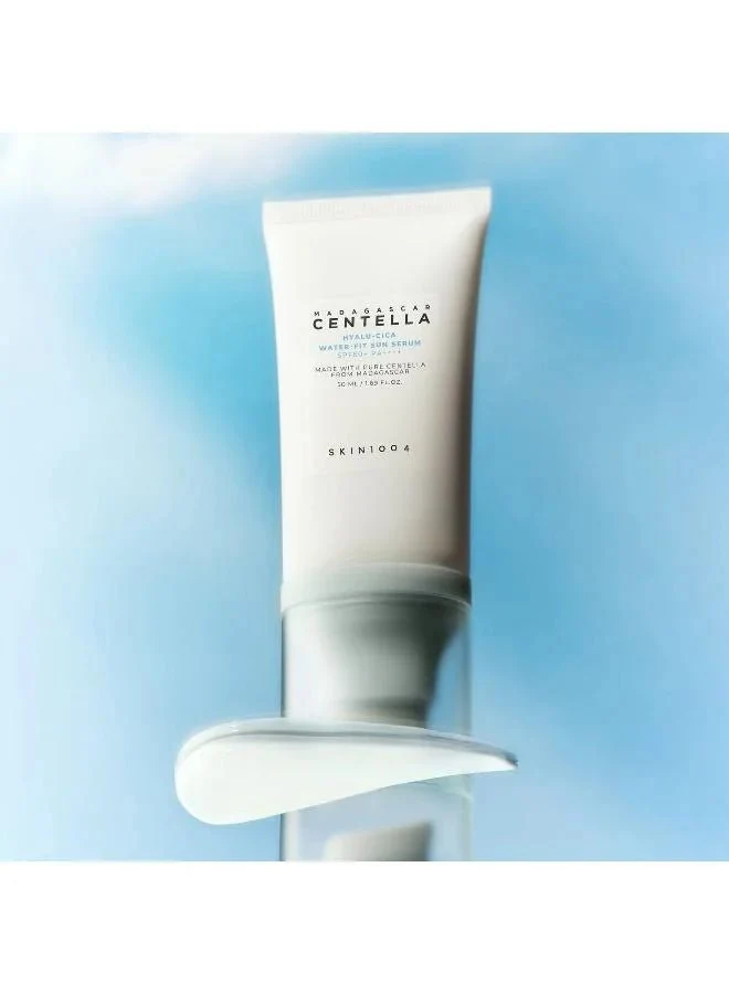 SKIN1004-Madagascar Centella Hyalu-Cica Water-Fit Sun Serum 50ml - Image 2