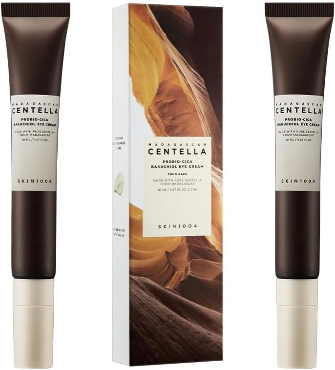SKIN1004 Madagascar Centella Probio-Cica Bakuchiol Eye Cream Twin Pack (20ml*2)