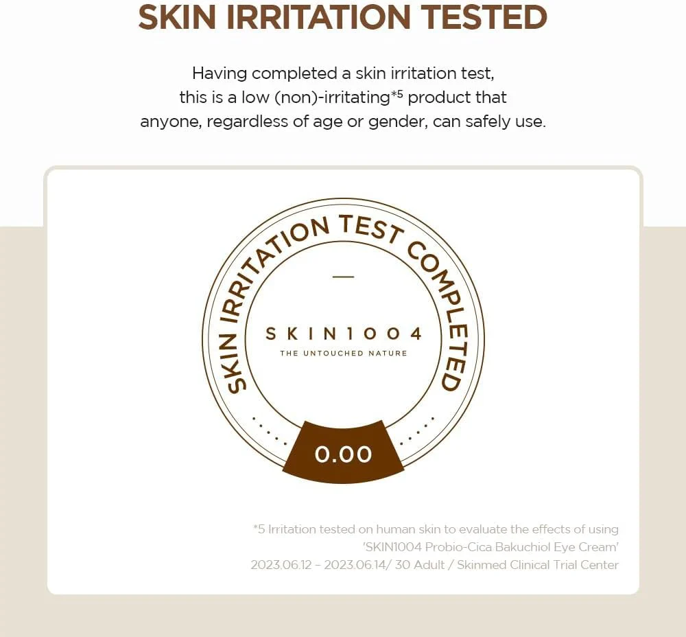 SKIN1004 Madagascar Centella Probio-Cica Bakuchiol Eye Cream Twin Pack (20ml*2) - Image 5