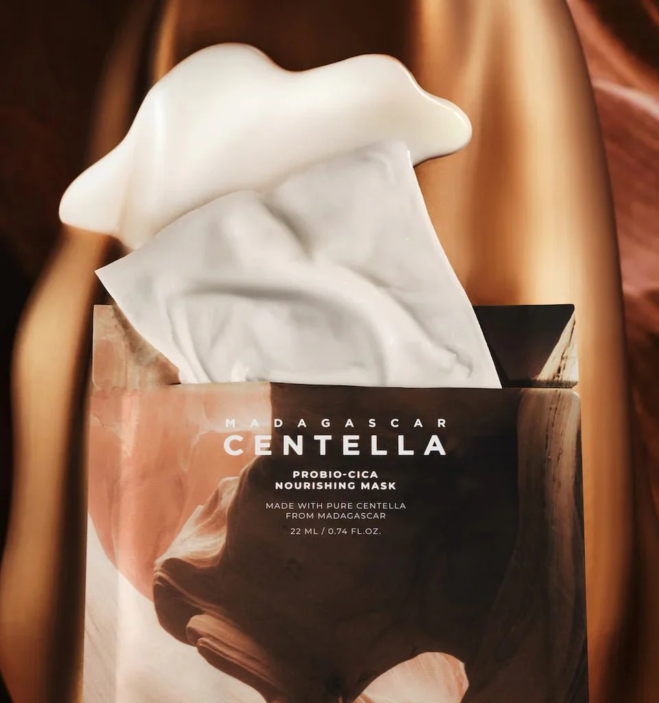 SKIN1004-Madagascar Centella Probio-Cica Nourishing Mask 22ml x 5ea - Image 2