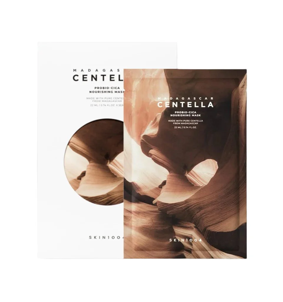 SKIN1004-Madagascar Centella Probio-Cica Nourishing Mask 22ml x 5ea - Image 4