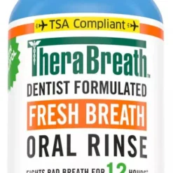 TheraBreath Fresh Breath Oral Rinse Icy Mint 3oz