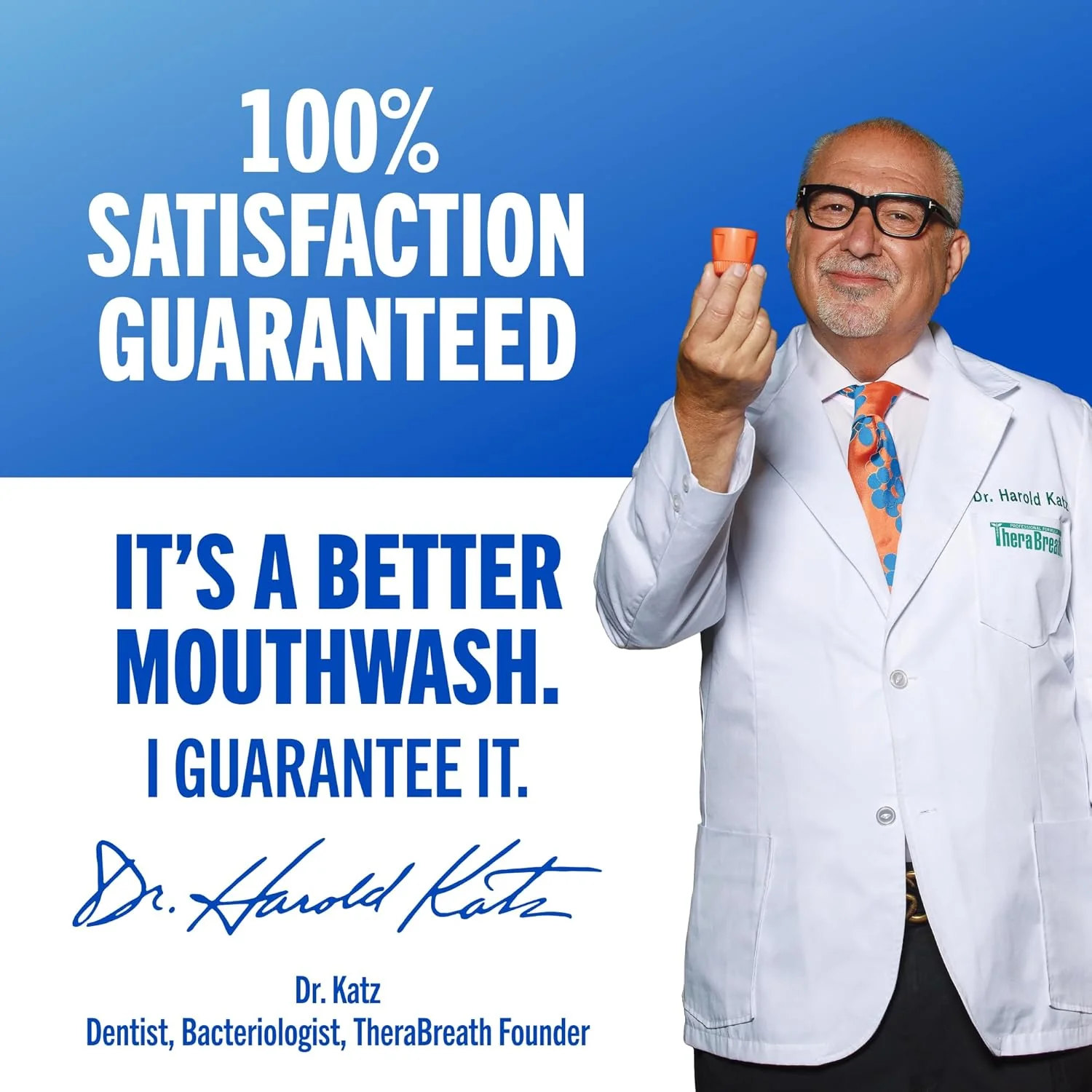 TheraBreath Whitening Oral Rinse Dazzling 3oz - Image 6