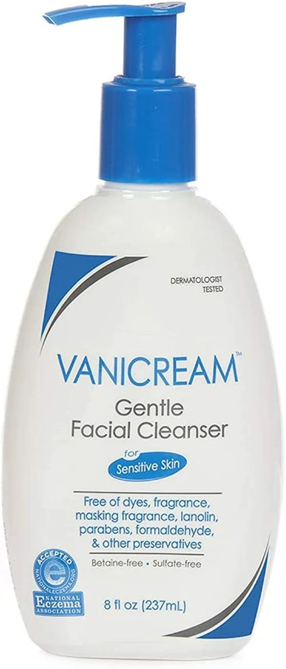 Vanicream Gentle Facial Cleanser 8oz Bottle