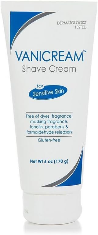 Vanicream Shave Cream 6oz Tube