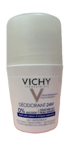 Vichy Deodorant 24h 0% Alcohol Roll-on 50ml
